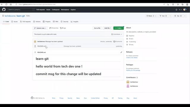 How to Create Rename and Delete Git Branch from local and Github смотреть онлайн