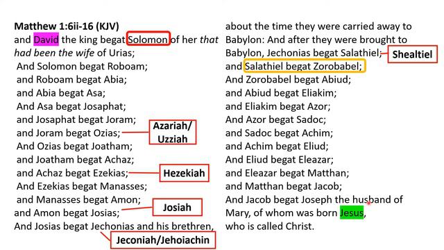 NT Bible Study 3: Genealogy of Jesus (David to Jesus) смотреть онлайн