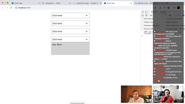 Collapsible Containers with React and CSS [05/12 @ 5PM PT] смотреть онлайн