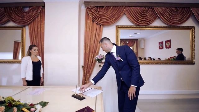 Малый зал, Краснодар. Регистрация брака в Екатерининском зале. смотреть онлайн
