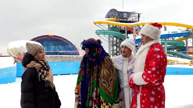 Выходной с Дедом Морозом смотреть онлайн