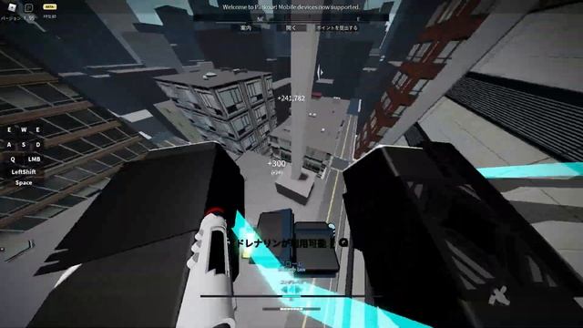 Roblox Parkour | 5x combo run (grappler / adrenaline) смотреть онлайн