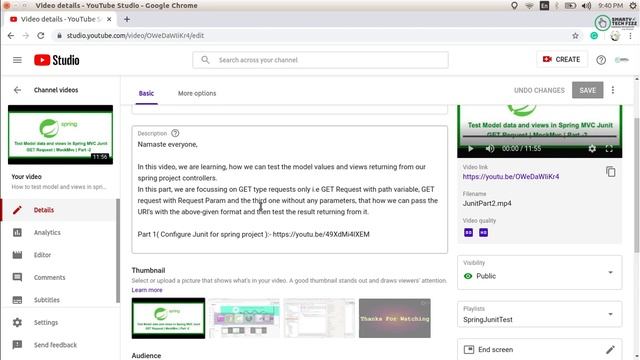 How To Add A TimeStamp Link In Your YouTube Video Description смотреть онлайн