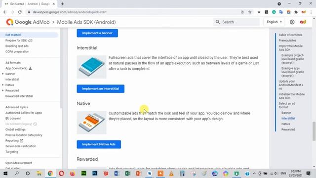 Make Money from your App using Interstitial Ads | Android Studio 4.2 смотреть онлайн