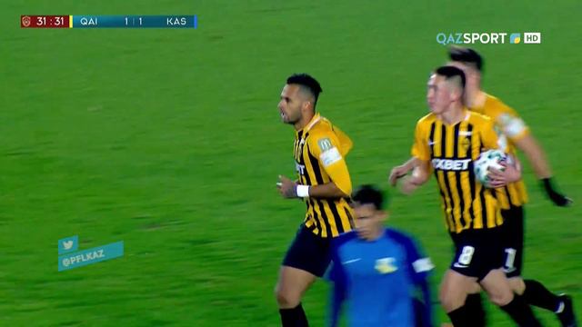 OLIMPBET-ЧЕМПИОНАТ КАЗАХСТАНА 2020. 14 ТУР. КАЙРАТ - КАСПИЙ 1:1 (А. ЭСЕОЛА) смотреть онлайн