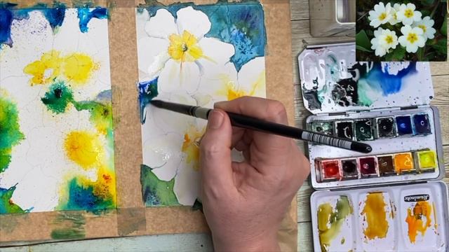 Stunning Backgrounds Using Brusho & Watercolour смотреть онлайн