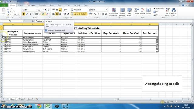 How to Change Row Height Using Microsoft Excel смотреть онлайн