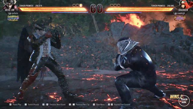 Tekken 8 ▰ Qudans (Devil Jin) Vs Lowhigh (Shaheen) ▰ Ranked Matches! смотреть онлайн