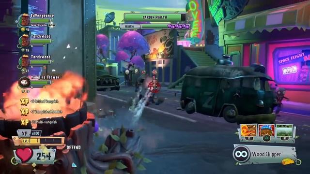 Plants vs Zombies GW2 Team Torchwood (The revenge of the batz) смотреть онлайн