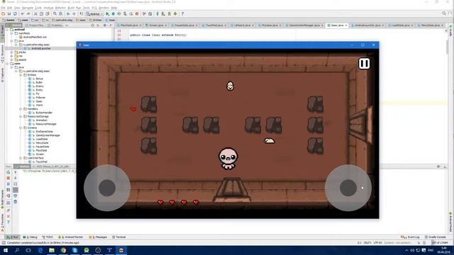 Сrucifixion(Android) (Java LibGDX) the clone of game "The Binding Of Isaac" смотреть онлайн