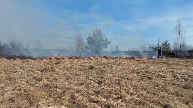 Андричево Тушение Пожара Май 2017 (часть-2) смотреть онлайн
