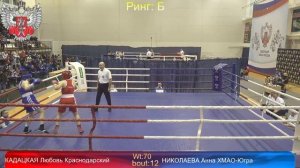 Первенство России по боксу среди юношей и девушек 15-16 лет. День 2. Витязево. Ринг Б