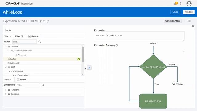 Use a While Action in Oracle Integration смотреть онлайн