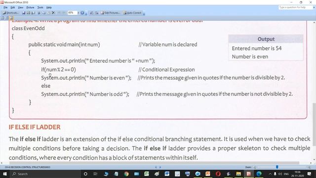 ICSE CLASS 8 JAVA | CH-6- DECISION CONTROL STRUCTURES | Part-2 | if else, if else if ladder in JAVA смотреть онлайн