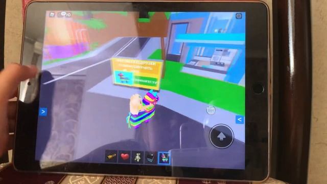 Играю в «Райская жизнь» на планшете (роблокс смотреть онлайн