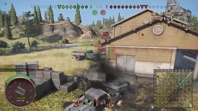 World of Tanks 9 фрагов * смотреть онлайн