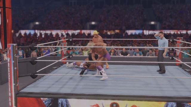 WWE 2K22 - Flair VS. Austin VS. Ultimate Warrior VS. Hogan [unedited 4K PS5 Release GAMEPLAY] смотреть онлайн