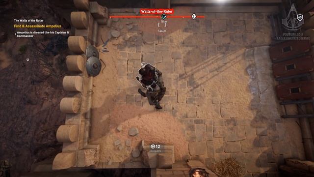 Assassin's Creed Origins: The Hidden Ones - Main Quest - The Walls of the Ruler смотреть онлайн