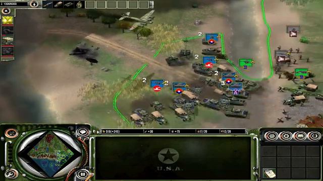 Axis And Allies(2004) Hard Allied Playthrough | Operation Overlord: D-Day