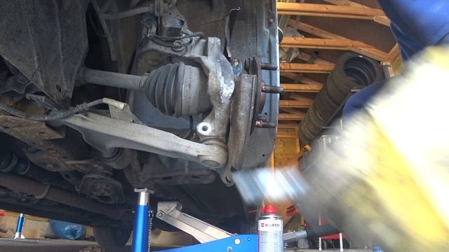 Wheel bearing replacement on an Opel (Vauxhall) Insignia 2011 4x4 смотреть онлайн
