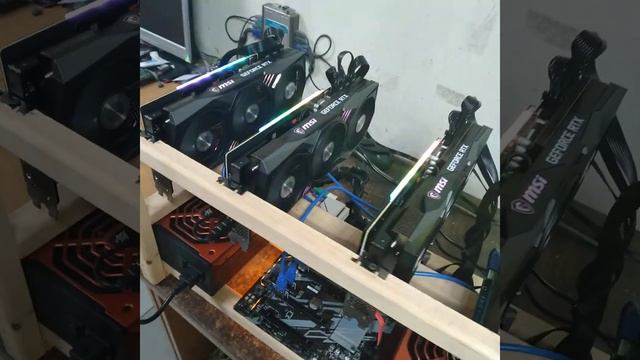 Ферма RTX 3080 майнинг смотреть онлайн