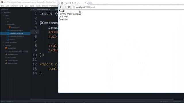Angular 2 Tutorial 19: Finishing Shopping Application смотреть онлайн