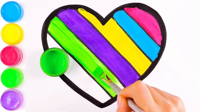 Drawing And Painting For Kids & Toddlers | Simple Art Tips #71 - Try Youtube Kids смотреть онлайн