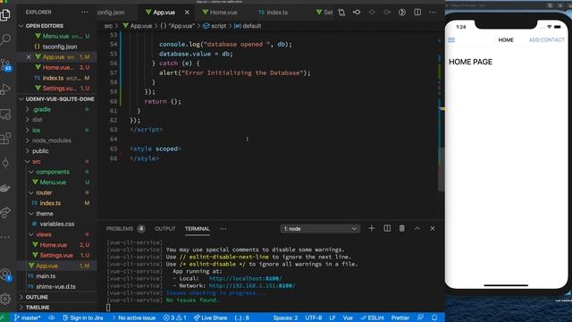 Ionic Framework with VueJS: Build a CRUD App Using SQLite - (3) Create First Table In SQLite смотреть онлайн