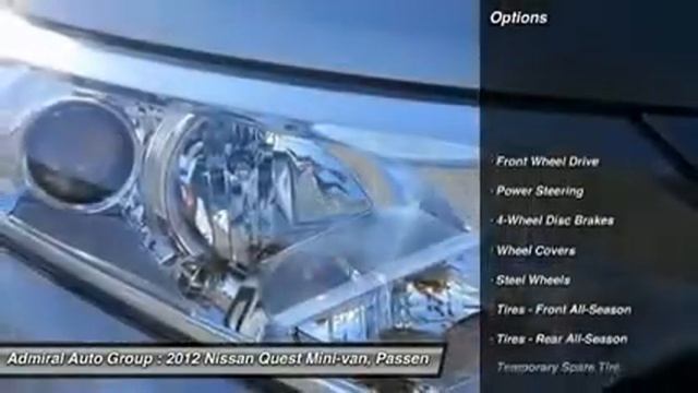 2012 NISSAN QUEST Egg Harbor Township, NJ 12453 смотреть онлайн