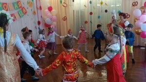 Хоровод с Масленицей в ДОУ 2024 год