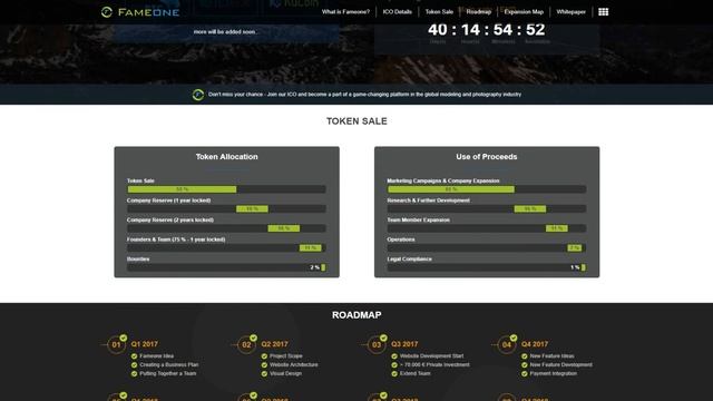 Fameone (FAME) Обзор от ICO Каталог смотреть онлайн