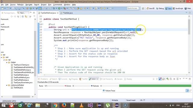 1. RestAssured || Part 1 || Writing the GET method. смотреть онлайн