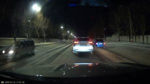 Видеорегистратор для Geely Atlas Pro: Пример записи в темное время суток