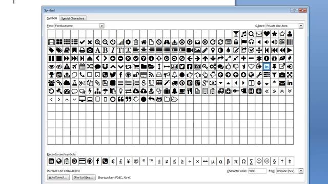 How to use glyphs in MS word & Photoshop, смотреть онлайн