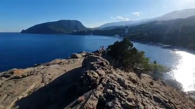 Мыс Плака. Крым. Дух захватывает. Посёлок Утес. Я влюблена. смотреть онлайн