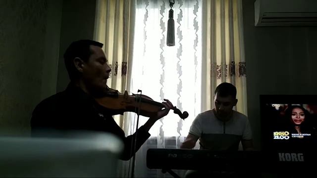 Joe Dassin - Et si tu n'existais pas Cover On Violin And Keyboard