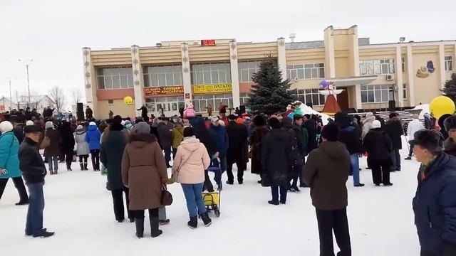 Масленица Лиски 18.02.2018 смотреть онлайн