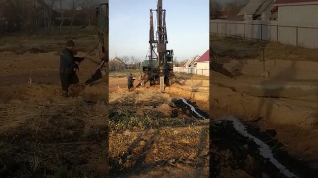 Сваебойка на базе КРАЗА