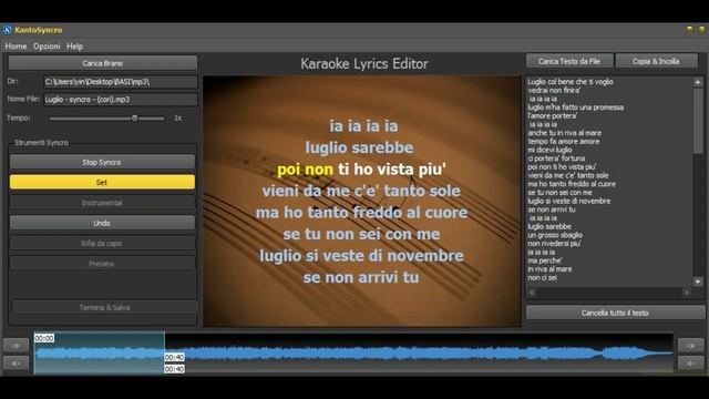 How to Add Lyrics to MP3 and create Video Karaoke смотреть онлайн