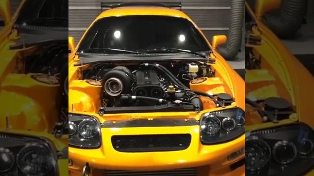 TOYOTA SUPRA на замере смотреть онлайн