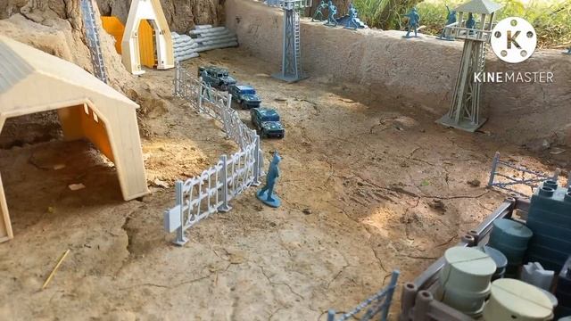 Army Men:Green Camp Assault #stopmotion #plasticarmymen смотреть онлайн