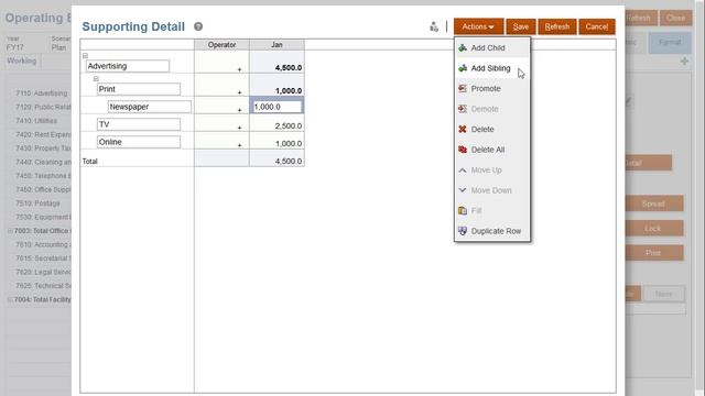 Adding Plan Information in Oracle Planning and Budgeting Cloud смотреть онлайн