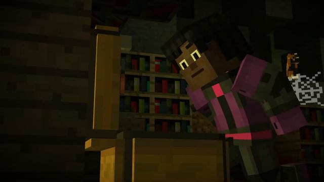 Minecraft Story Mode (ps5 edition) episode 6 (part 13) white pumpkin vs jesse смотреть онлайн