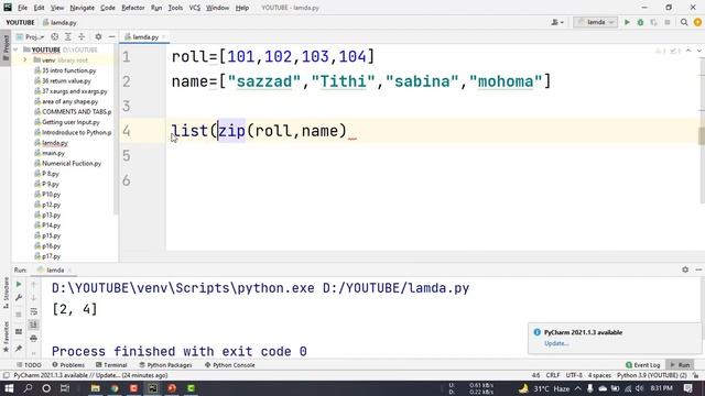 Python Bangla Tutorials 42 : Zip Function смотреть онлайн