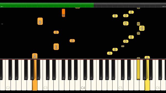 Pachelbel Canon in D Major | EASY Piano tutorial смотреть онлайн