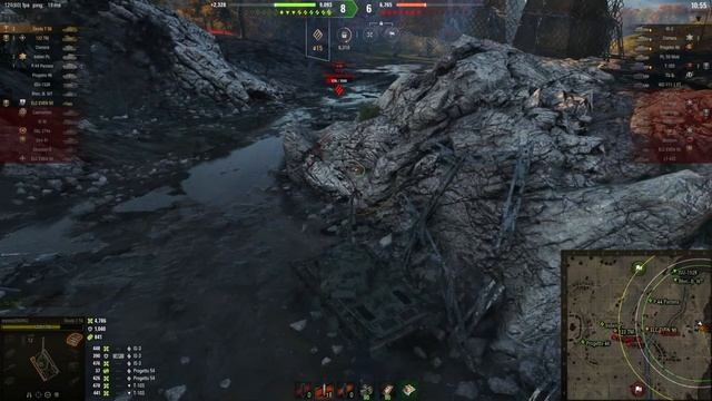 World of Tanks Škoda T 56 - 7 Kills 8K Damage смотреть онлайн