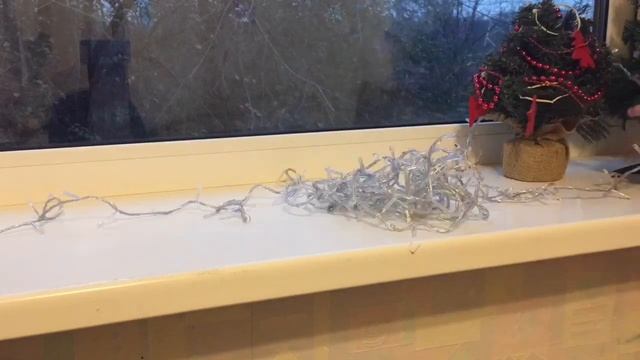 Маленький заснеженный городок на подоконнике своими руками смотреть онлайн