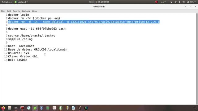 docker oracle смотреть онлайн