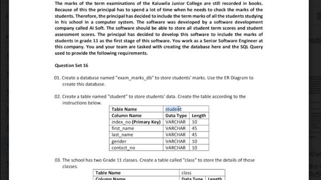Database Task 16 | Java Institute смотреть онлайн