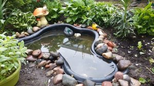 Пруд Без Пленки! ПРУД НА ДАЧЕ СВОИМИ РУКАМИ! . Идеи для сада и огорода!